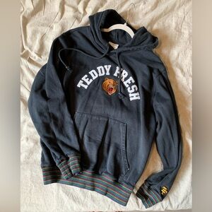 Men’s Teddy Fresh Hoodie Size Large - Black and colors